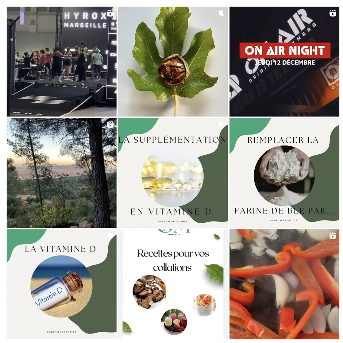 instagram page dietetique