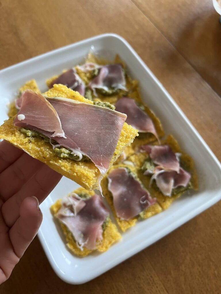 Galette de polenta