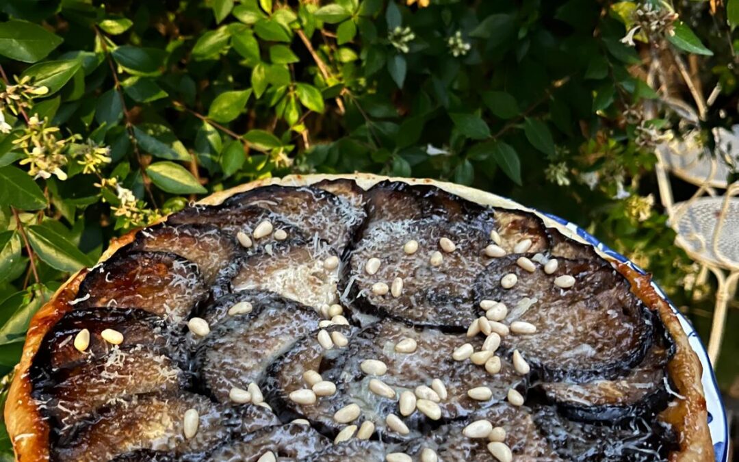 Tatin d’aubergines